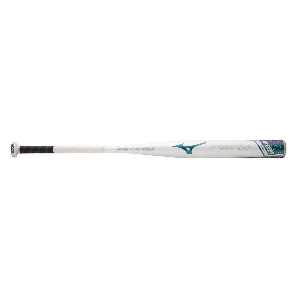 Womens Mizuno F21-CRBN1 - Fastpitch (-8) Softball Bat White/Mint Philippines (HRFQXY153)